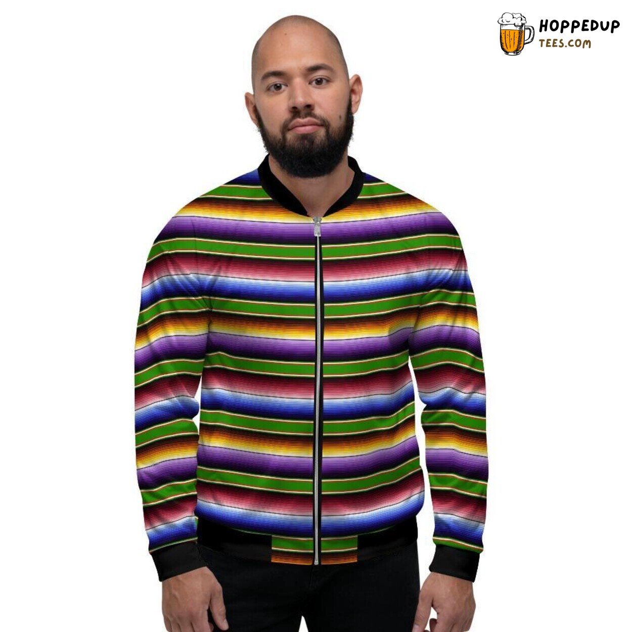 Mexican Heritage Baja Pattern Design Men’s Bomber Jacket Classic Cultural Display Mexican Heritage Baja Pattern Design Men’s Bomber Jacket Classic Cultural Display