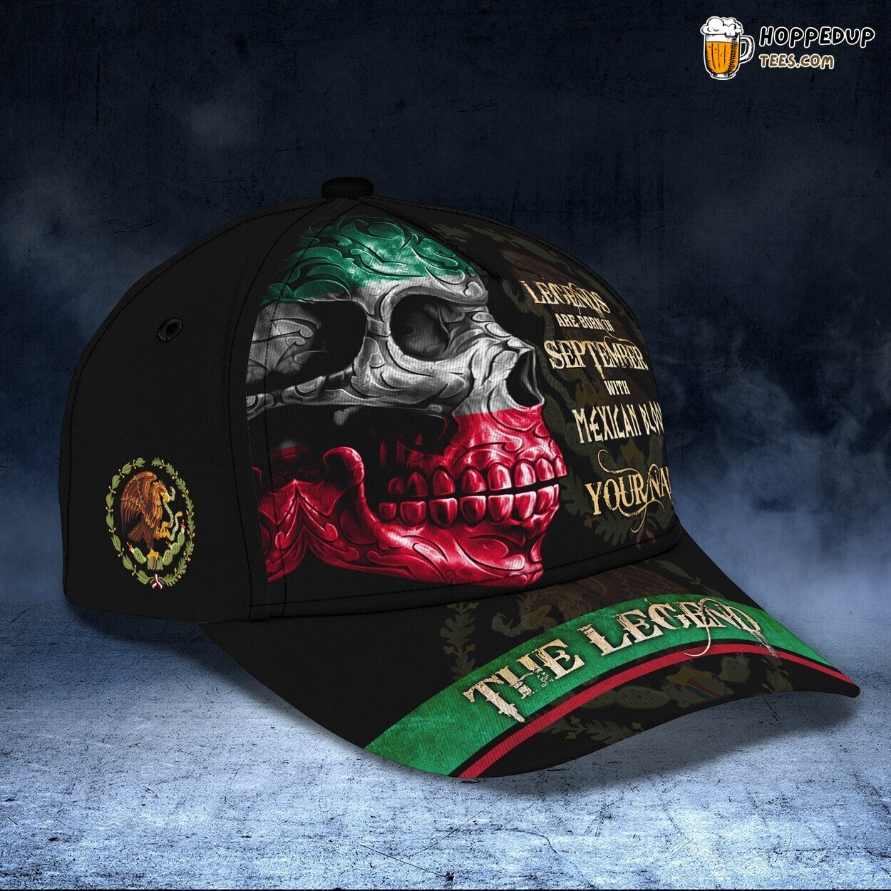 Mexican Heritage Tribute 3D Classic Cap Personalized Unique Edition