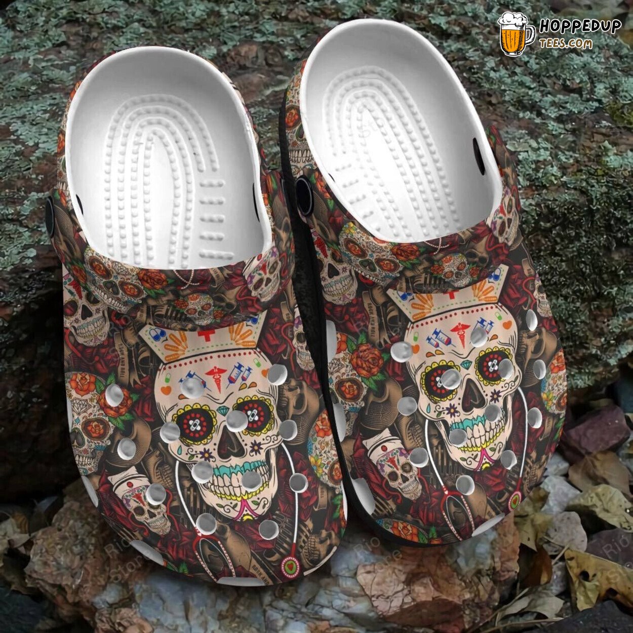 Mexican Sugar Classic Themed Comfortable Unique Design Clogs Shoes