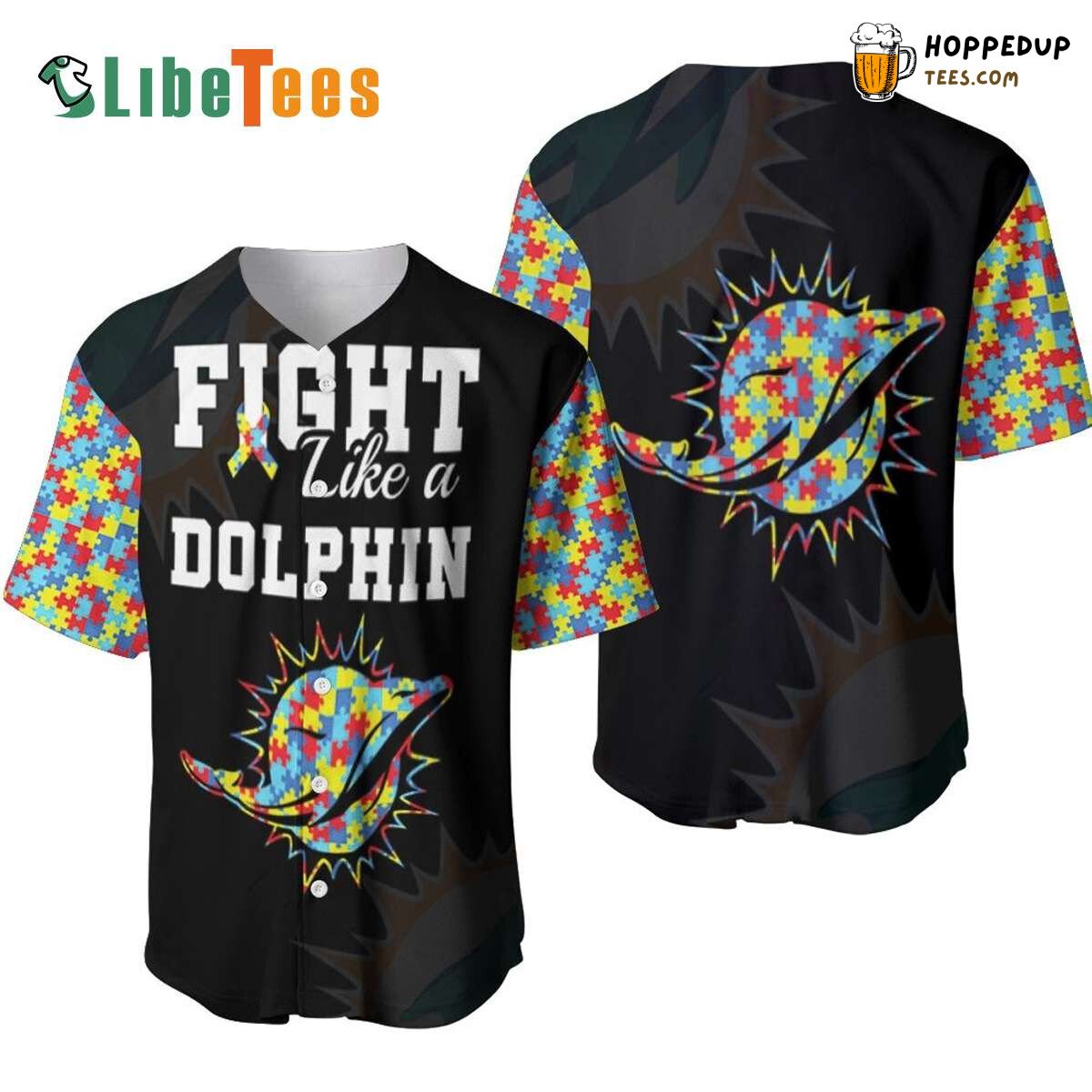 Miami Dolphins Baseball Jersey Dolphin Valor Unique Fan Gift Shirt
