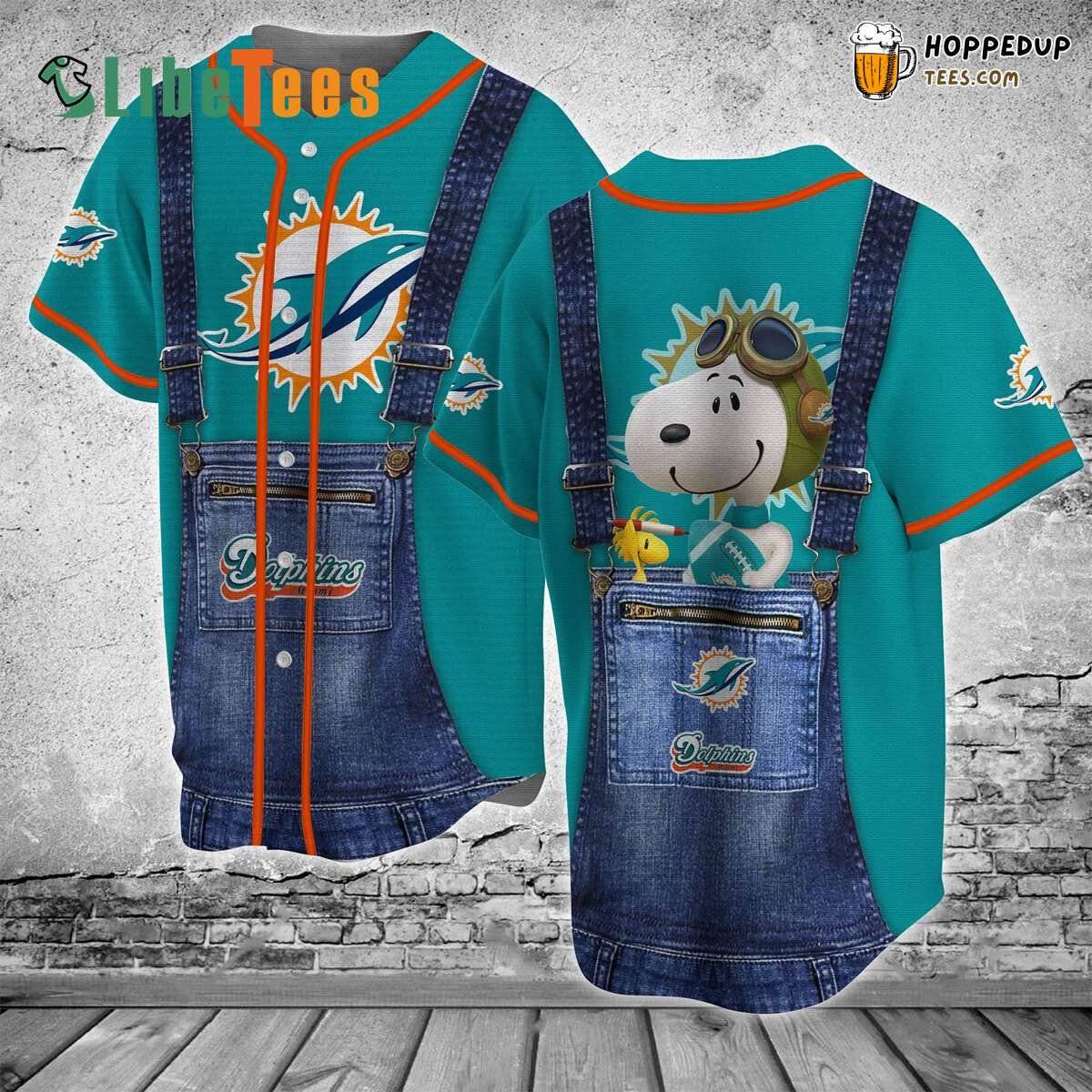 Miami Dolphins Baseball Jersey This Season Snoopy Perfect Gifts For Your Loved Ones Jersey Shirt