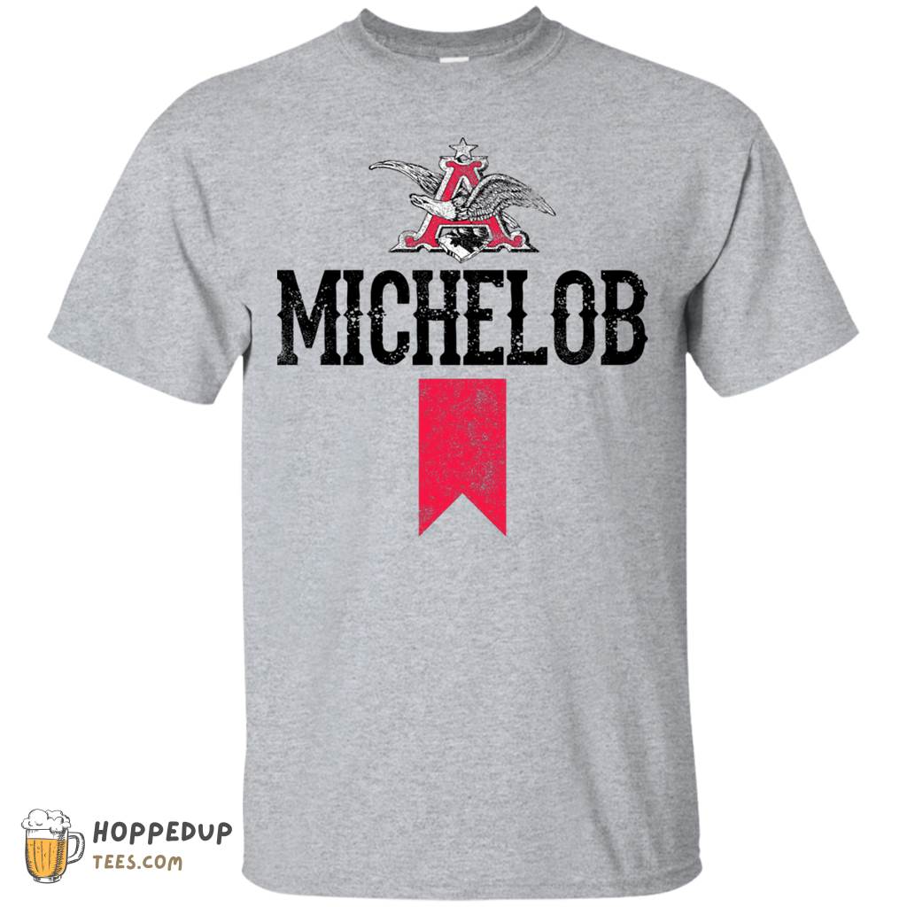 Michelob Beer Brand Label Custom T Shirts