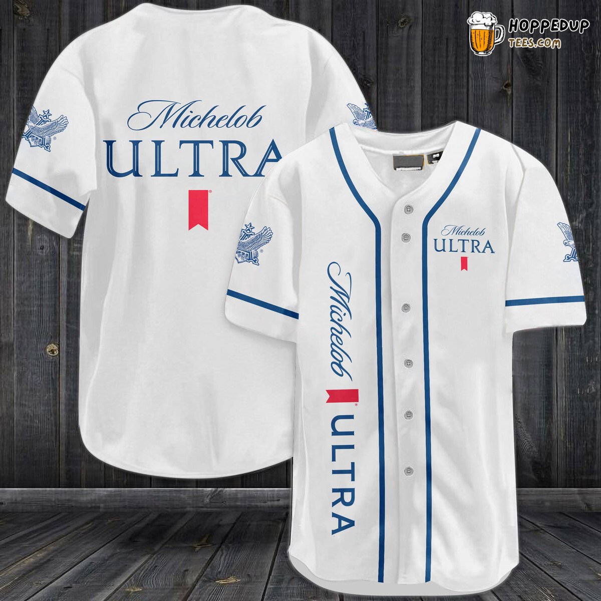 Michelob Ultra Baseball Jersey White Unisex Jersey Shirt