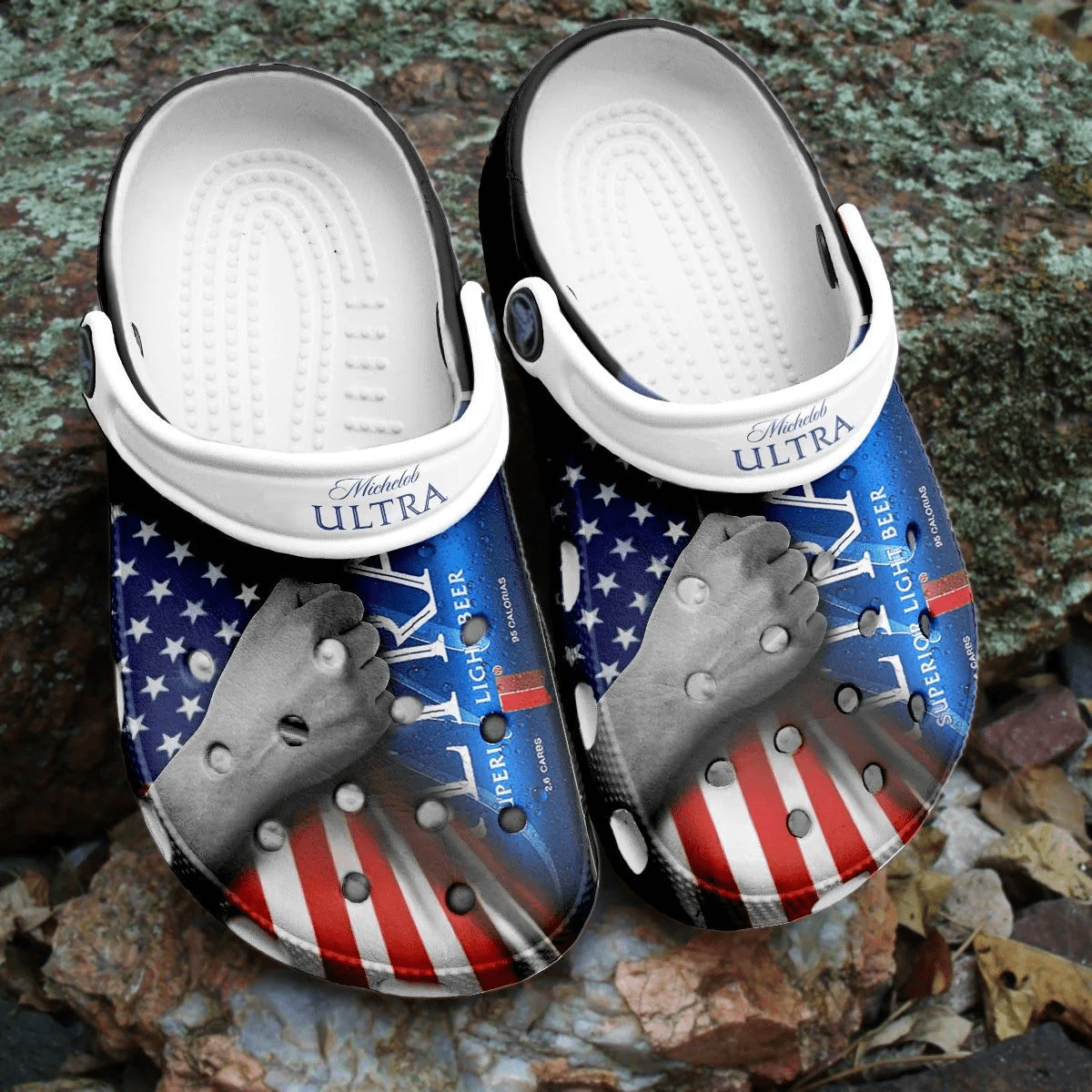 Michelob Ultra Beer Comfy Crocband Clogs HU