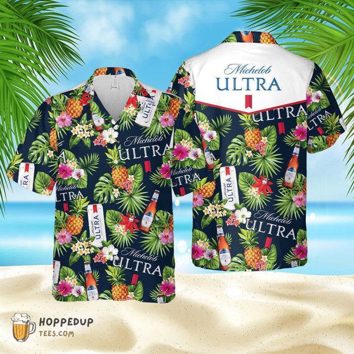 Michelob Ultra Beer Hawaiian Shirt