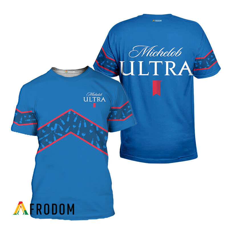 Michelob Ultra Blue Wine Custom T-Shirt HU