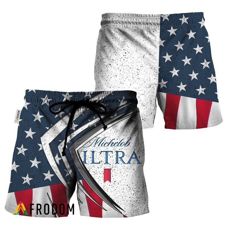 Michelob Ultra Fourth Of July Esports Hawaiian Shorts HU