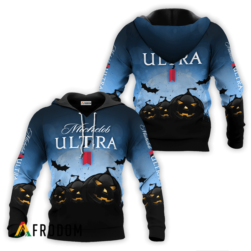 Michelob Ultra Halloween Night Pumpkin Hoodie HU