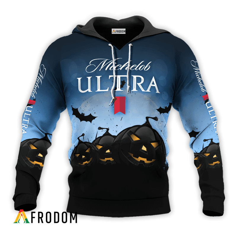 Michelob Ultra Halloween Night Pumpkin Hoodie HU