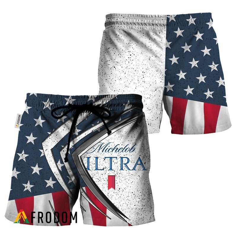 Michelob Ultra Hawaiian Shorts For Fourth Of July Esports HU