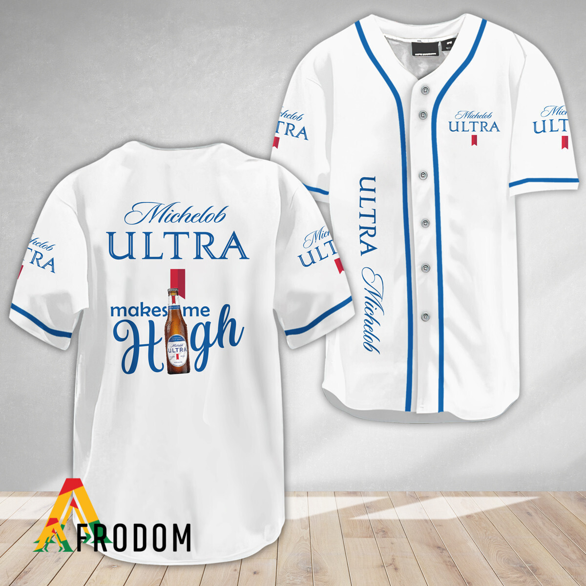 Michelob Ultra Make Me High Baseball Jersey HU