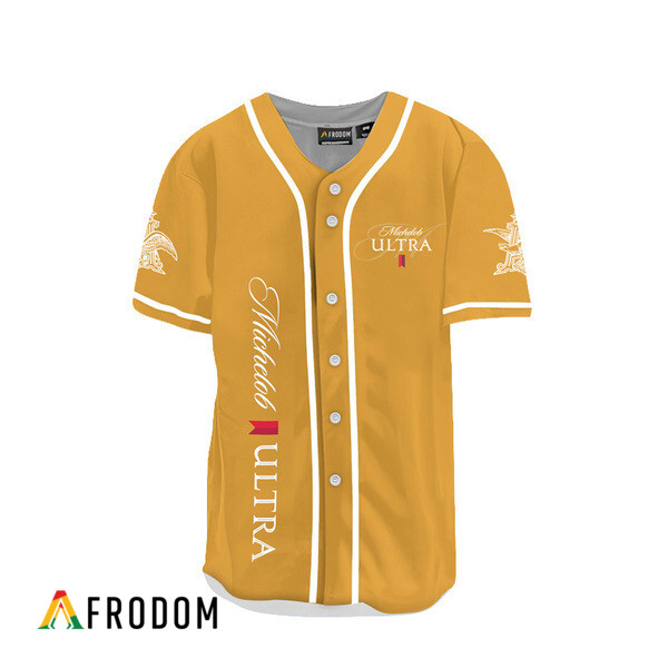 Michelob Ultra Pure Gold Baseball Jersey HU