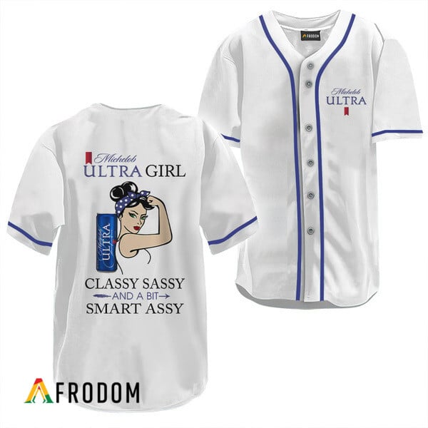 Michelob Ultra Sassy Classy Baseball Jersey HU