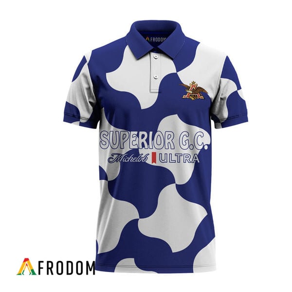 Michelob Ultra Unique Golf Club Polo Shirt HU