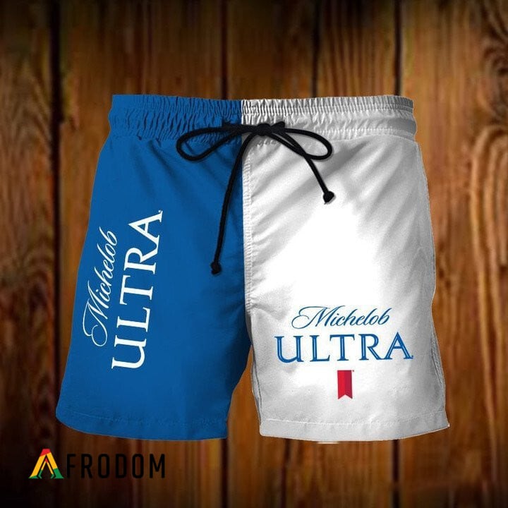MichelobUltra Vintage Hawaiian Shorts HU