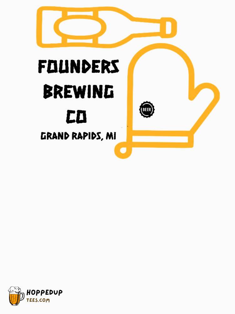 Michigan Founders Brewing Co Grand Rapids Tee HU
