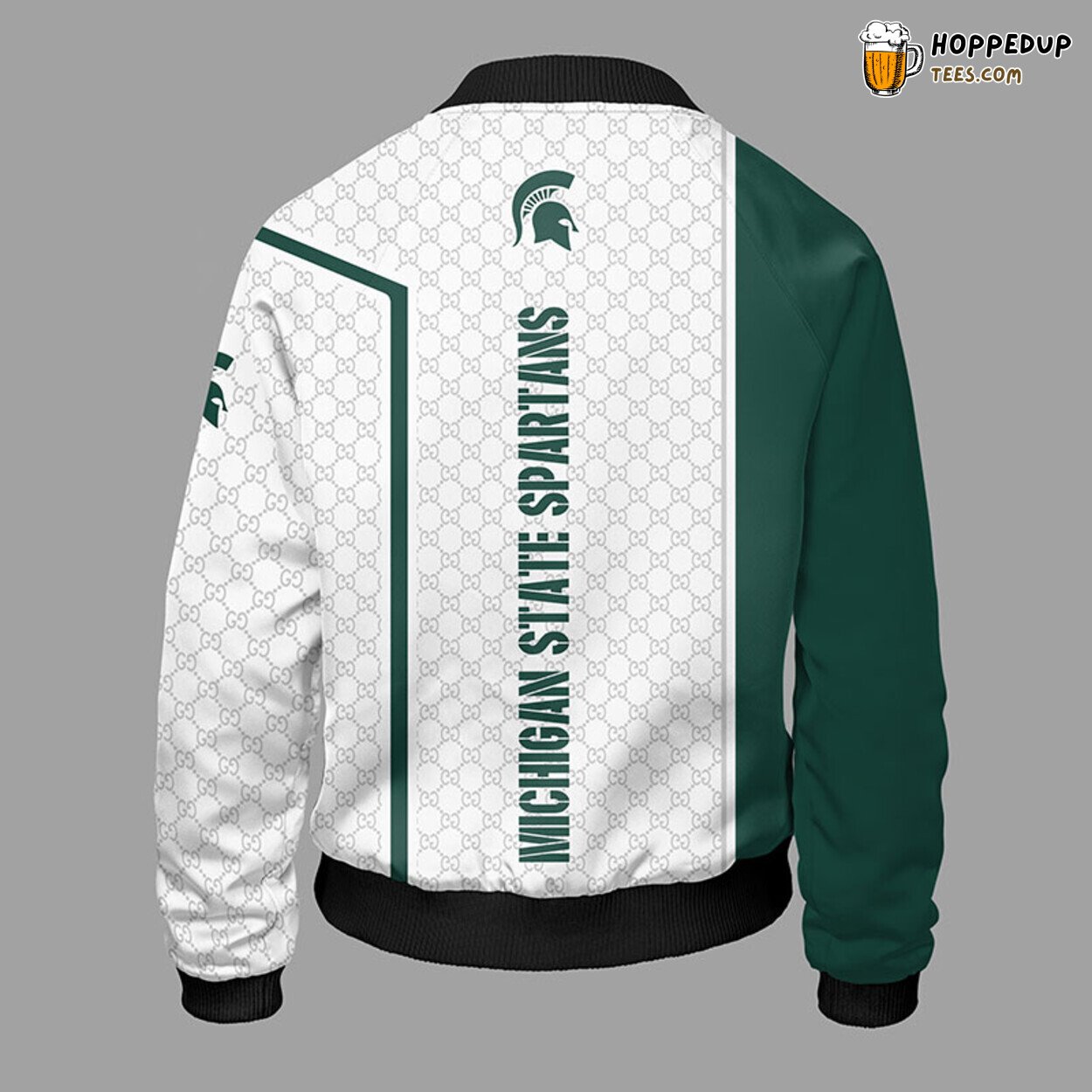 Michigan State Spartans NCAA Green Premium Unisex Bomber Jacket