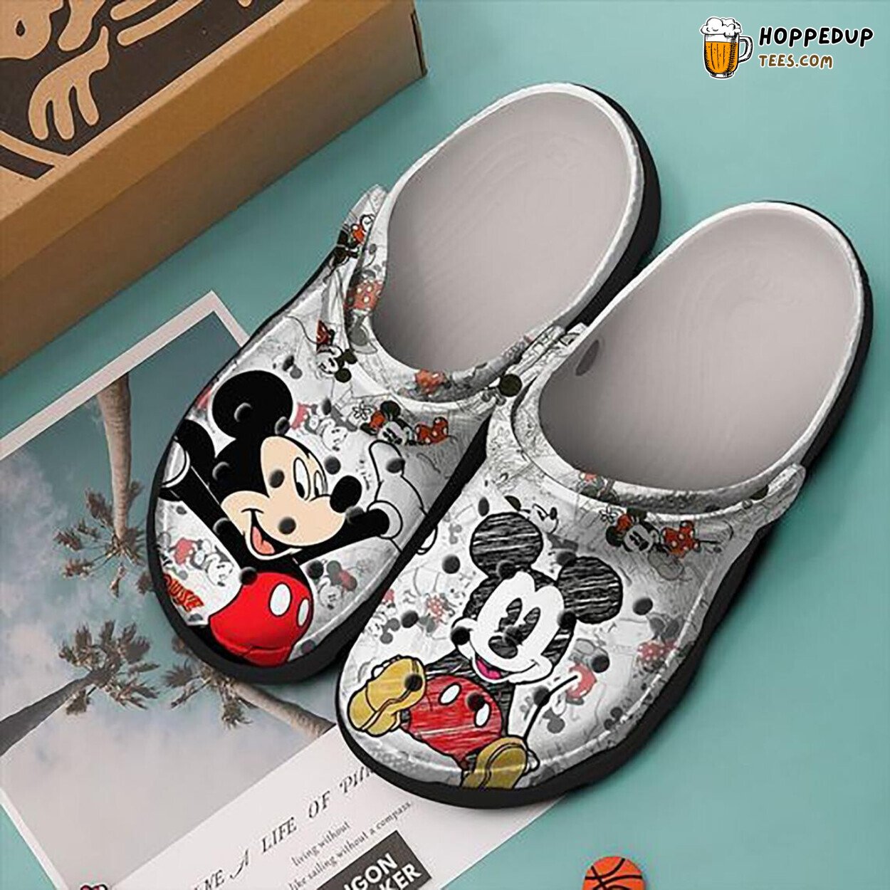 Mickey Mouse Branded Themed Comfortable Unique Design Clog Shoes