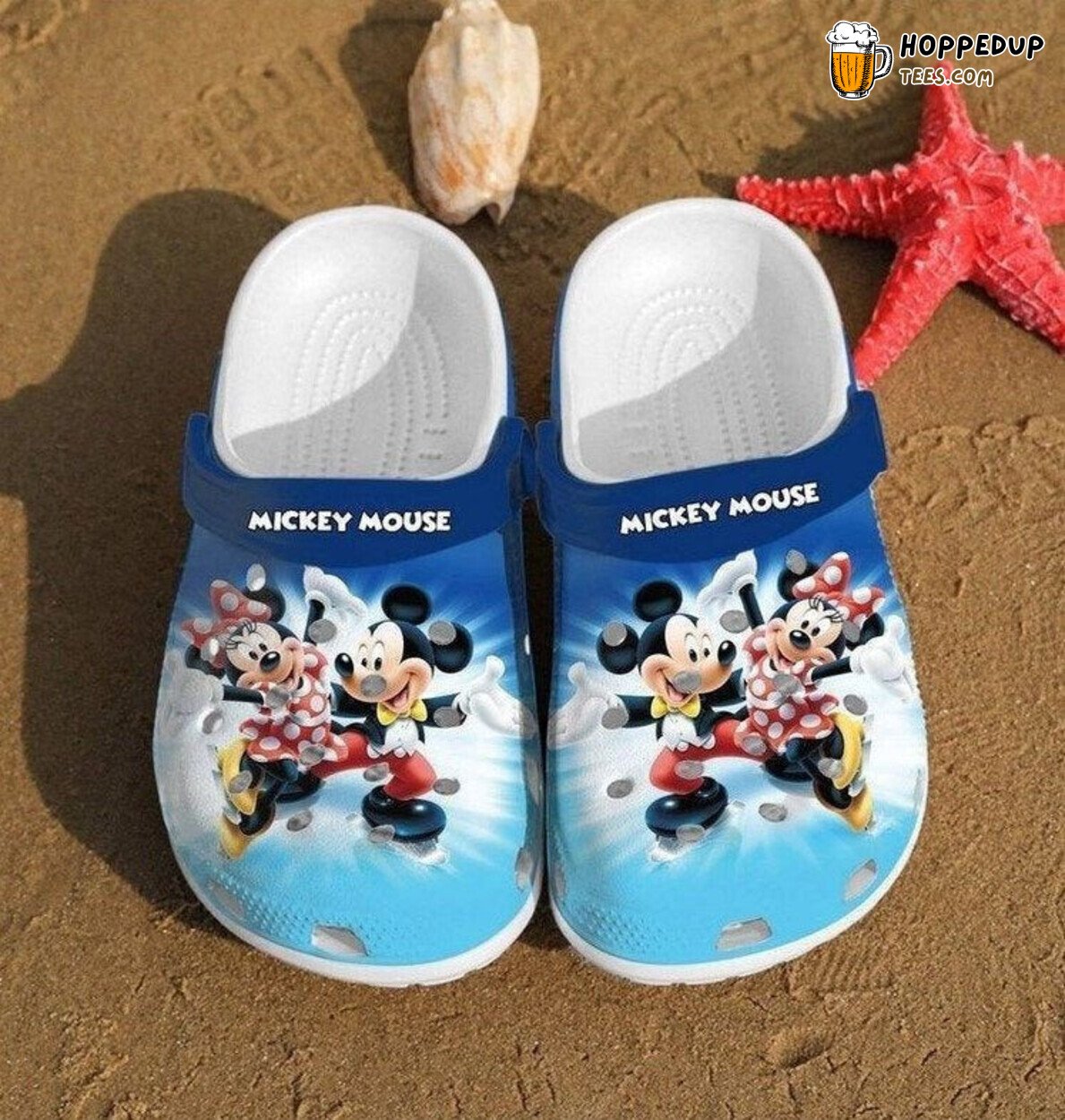 Mickey Mouse Cute Character Themed Comfortable Clog Shoes Cartoon Lovers Gift