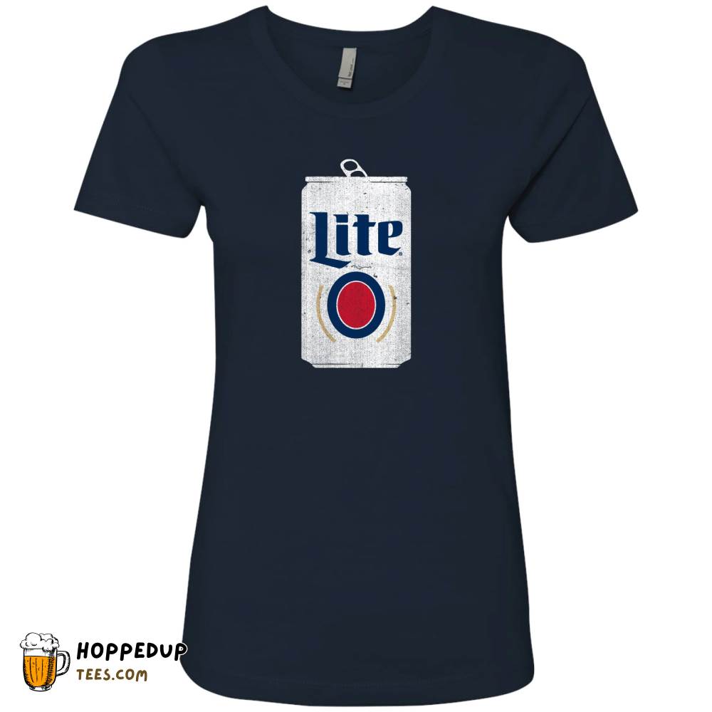 Miller Beer Can Midnight Navy Tee HU