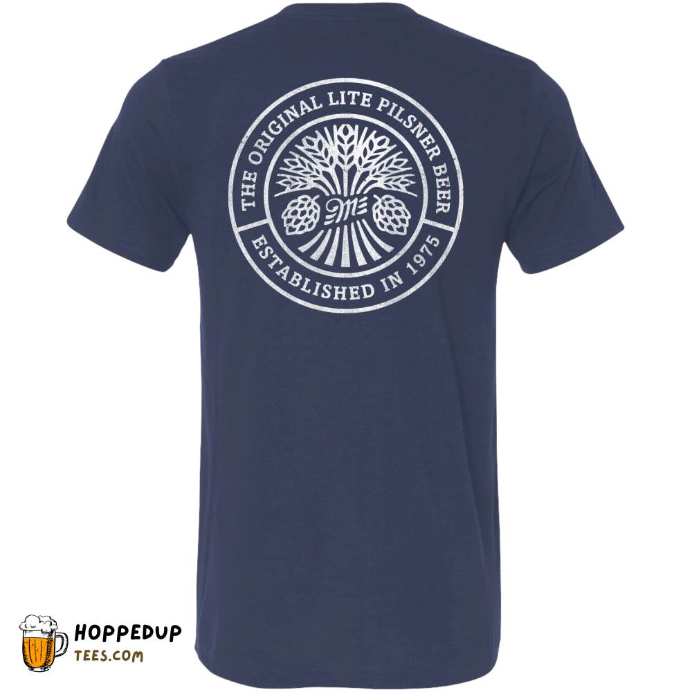 Miller Beer The Original Navy Triblend Tee HU