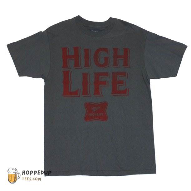 Miller Distressed High Life Custom T-Shirt