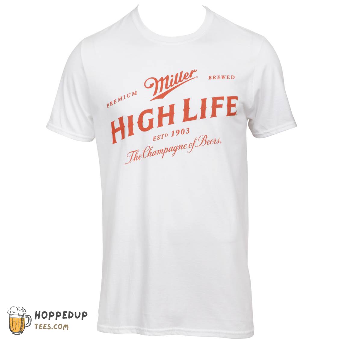 Miller High Life Brand Label Tshirts