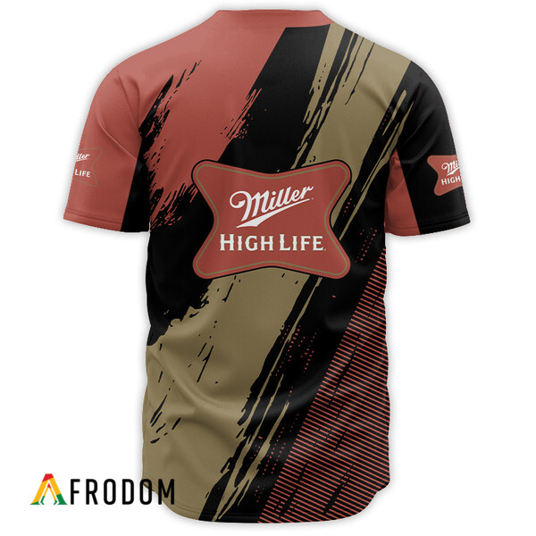 Miller High Life E-Sports Gaming Baseball Jersey HU