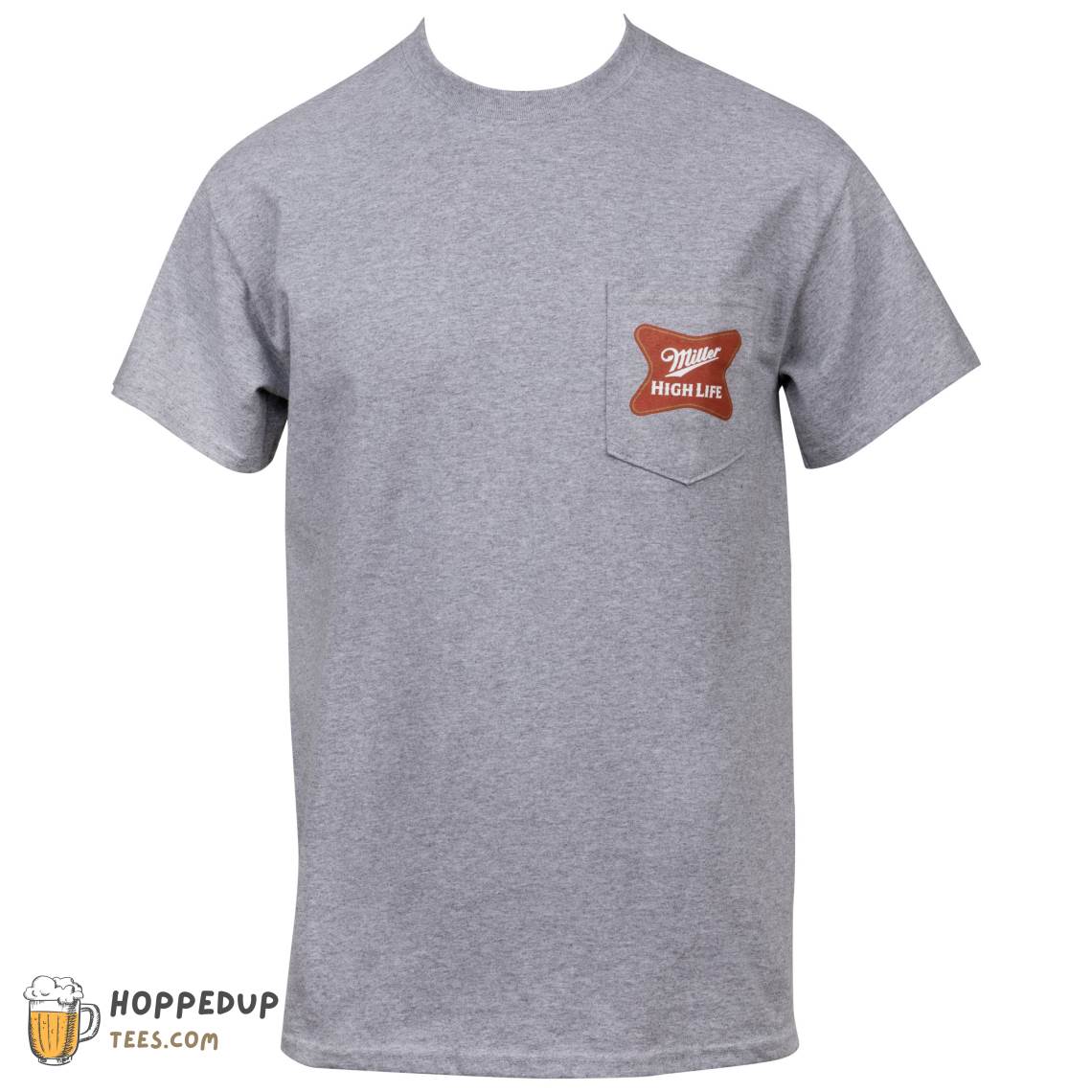 Miller High Life Front And Back Print Pocket Custom T Shirt