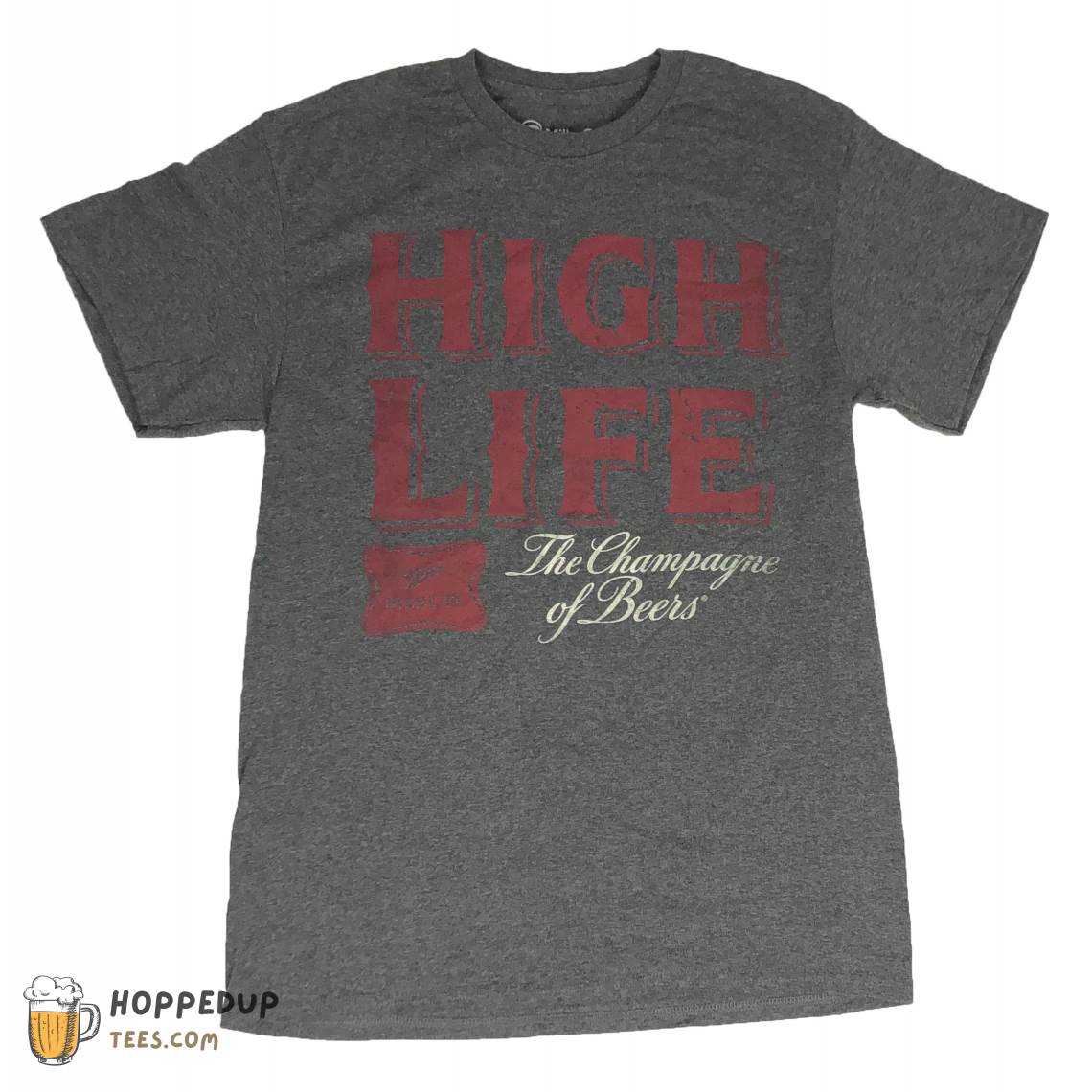Miller High Life The Champion Of Beers Text Custom T Shirt