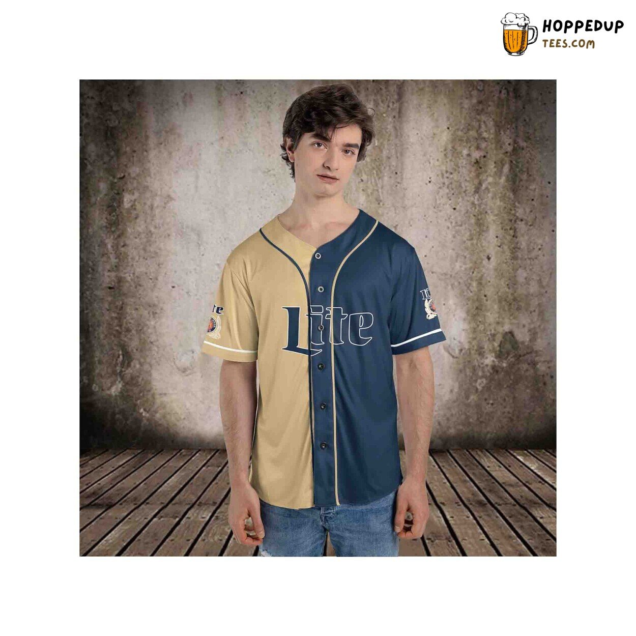 Miller Lite Baseball Jersey T Shirt Vodka Beer Lovers Perfect Design