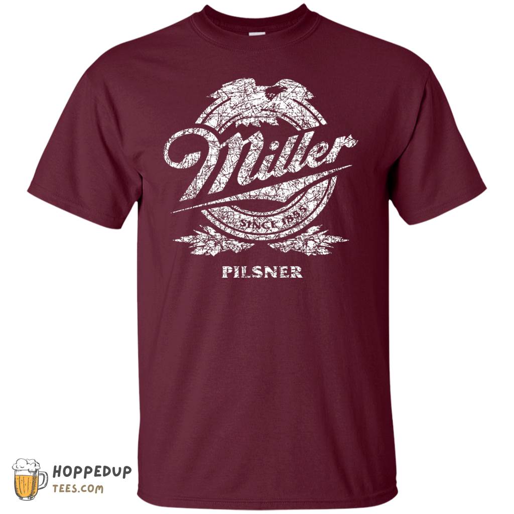 Miller Lite Beer Brand Label T-Shirt