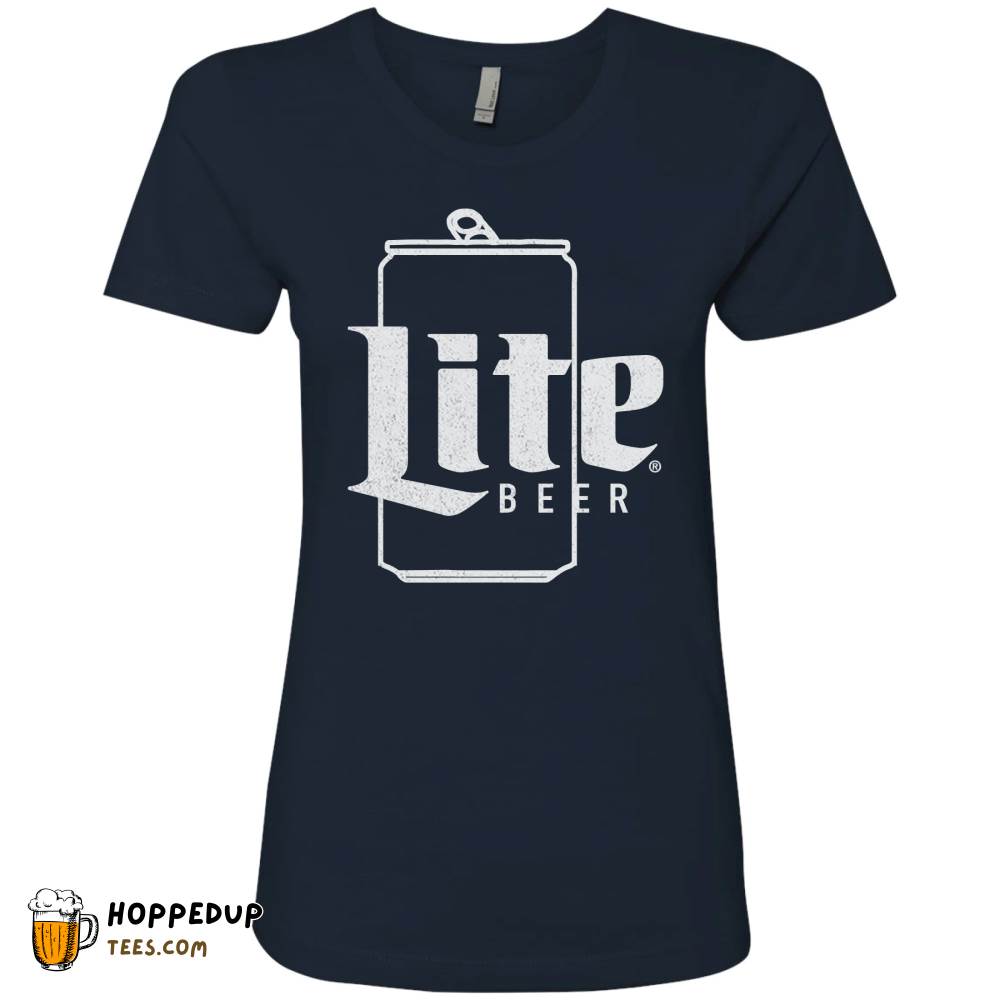 Miller Lite Can Midnight Navy Tee HU