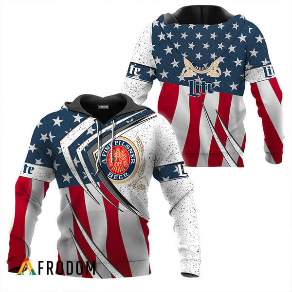 Miller Lite Esports Hoodie For Fourth Of July HU