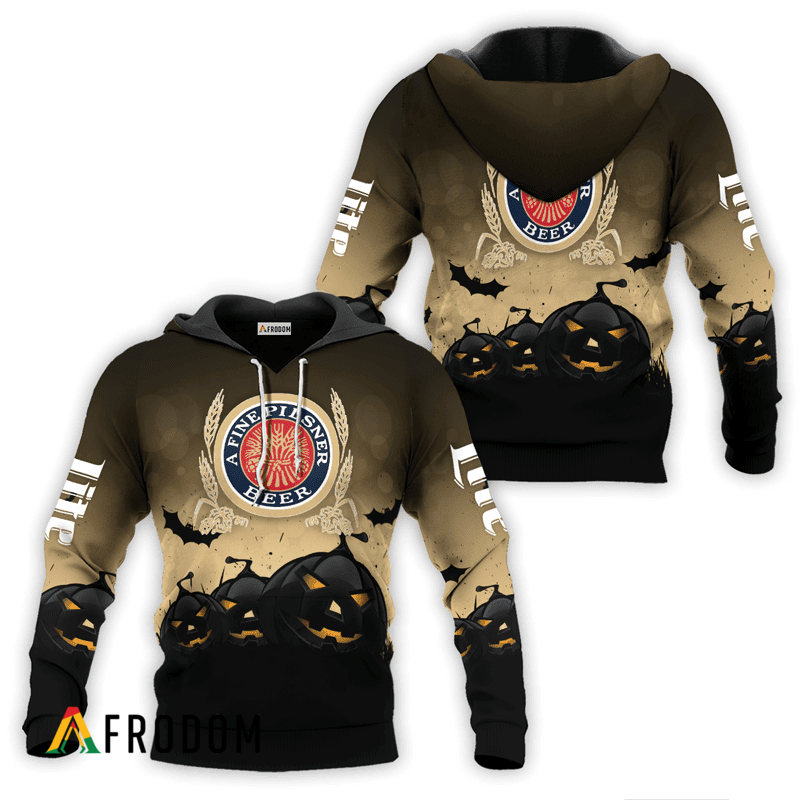Miller Lite Halloween Night Pumpkin Hoodie HU