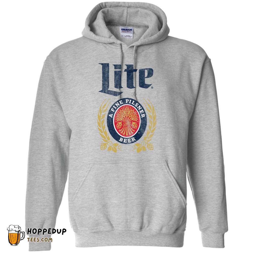 Miller Lite Label Vibrant Color T-Shirt HU