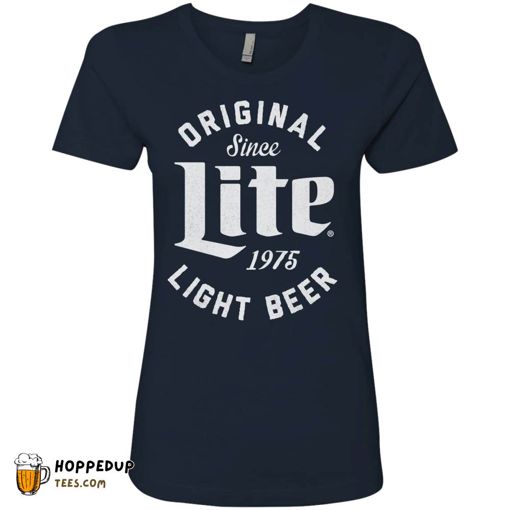Miller Lite Original Lite Midnight Navy Tee HU