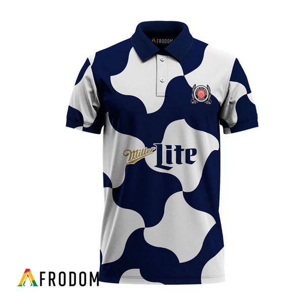 Miller Lite Stand Out Golf Club Polo Shirt HU