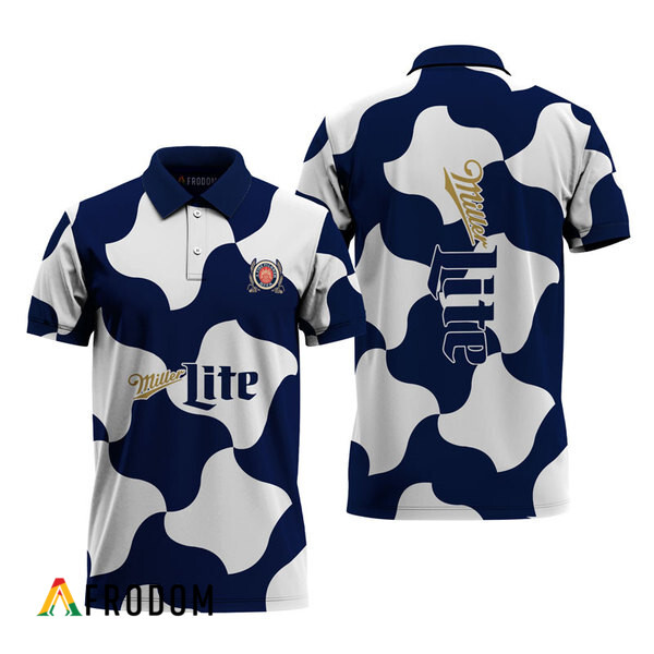 Miller Lite Stand Out Golf Club Polo Shirt HU