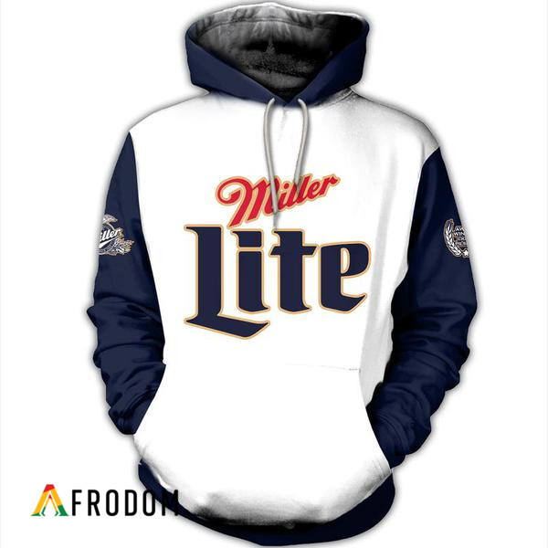 Miller Lite Vintage Beer Enthusiast Hoodie HU