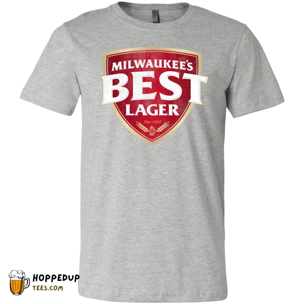 Milwaukee Best Lager Full Color Athletic Heather Tee HU