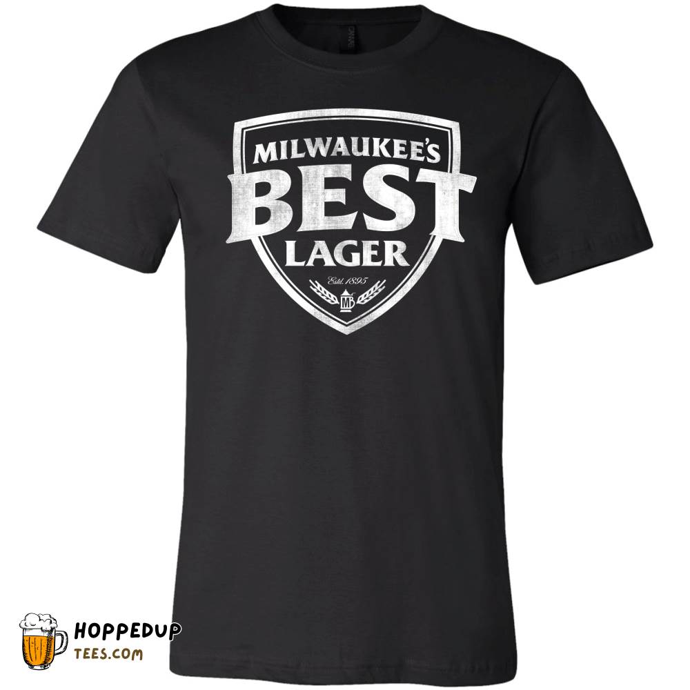 Milwaukee Best Lager One Color White Tee HU