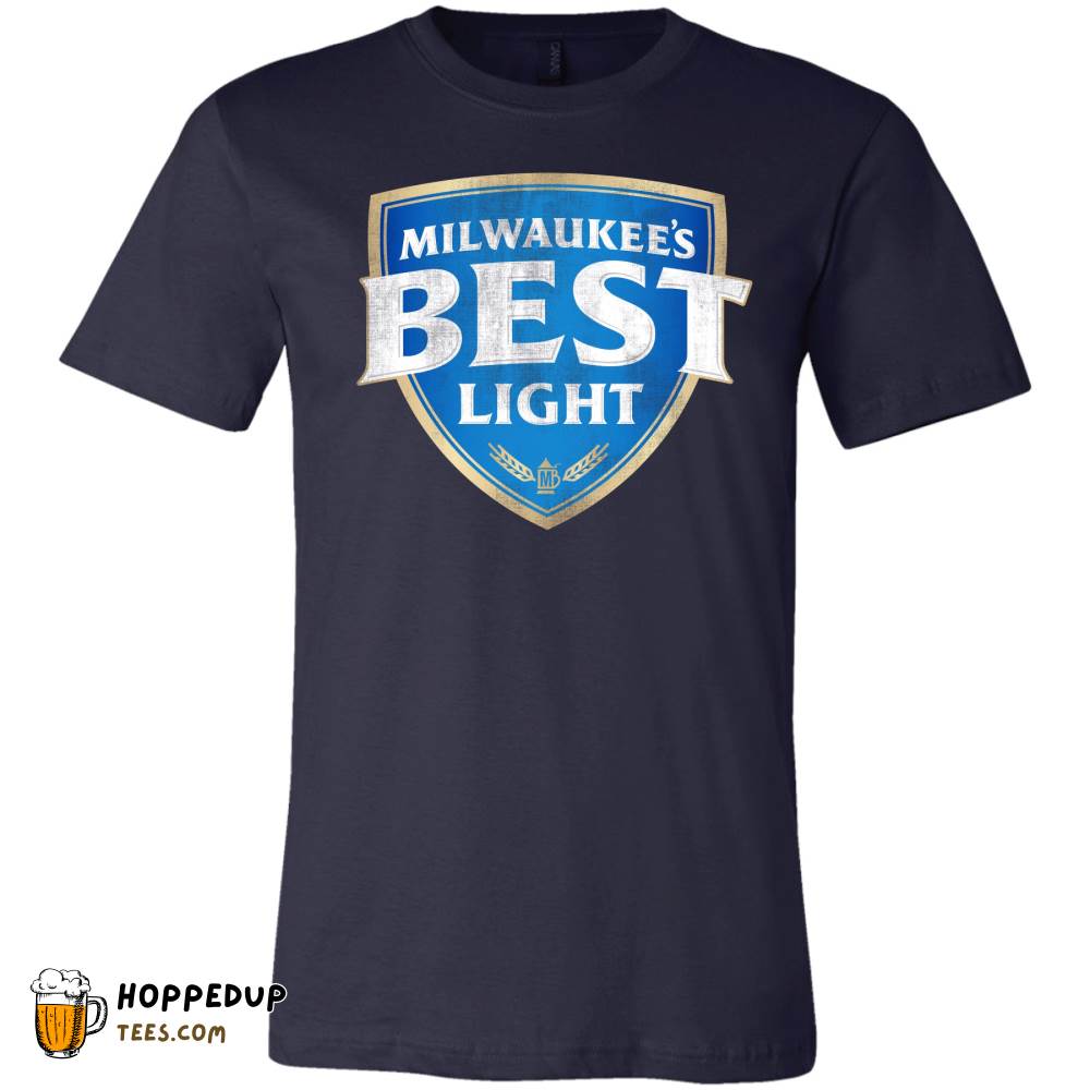 Milwaukee Best Light Full Color Navy Tee HU