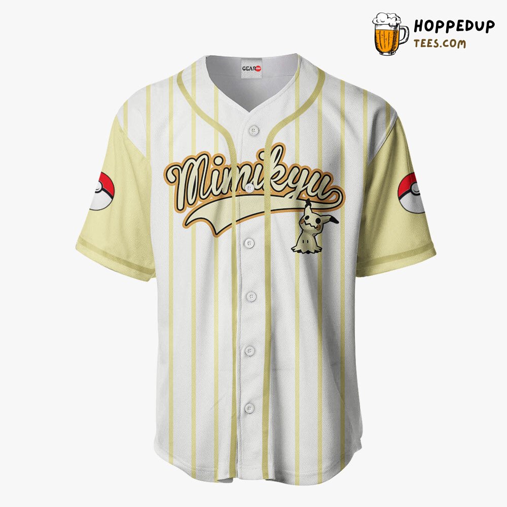 Mimikyu Distinctive Edition Baseball Jersey Unique Collection Design Style