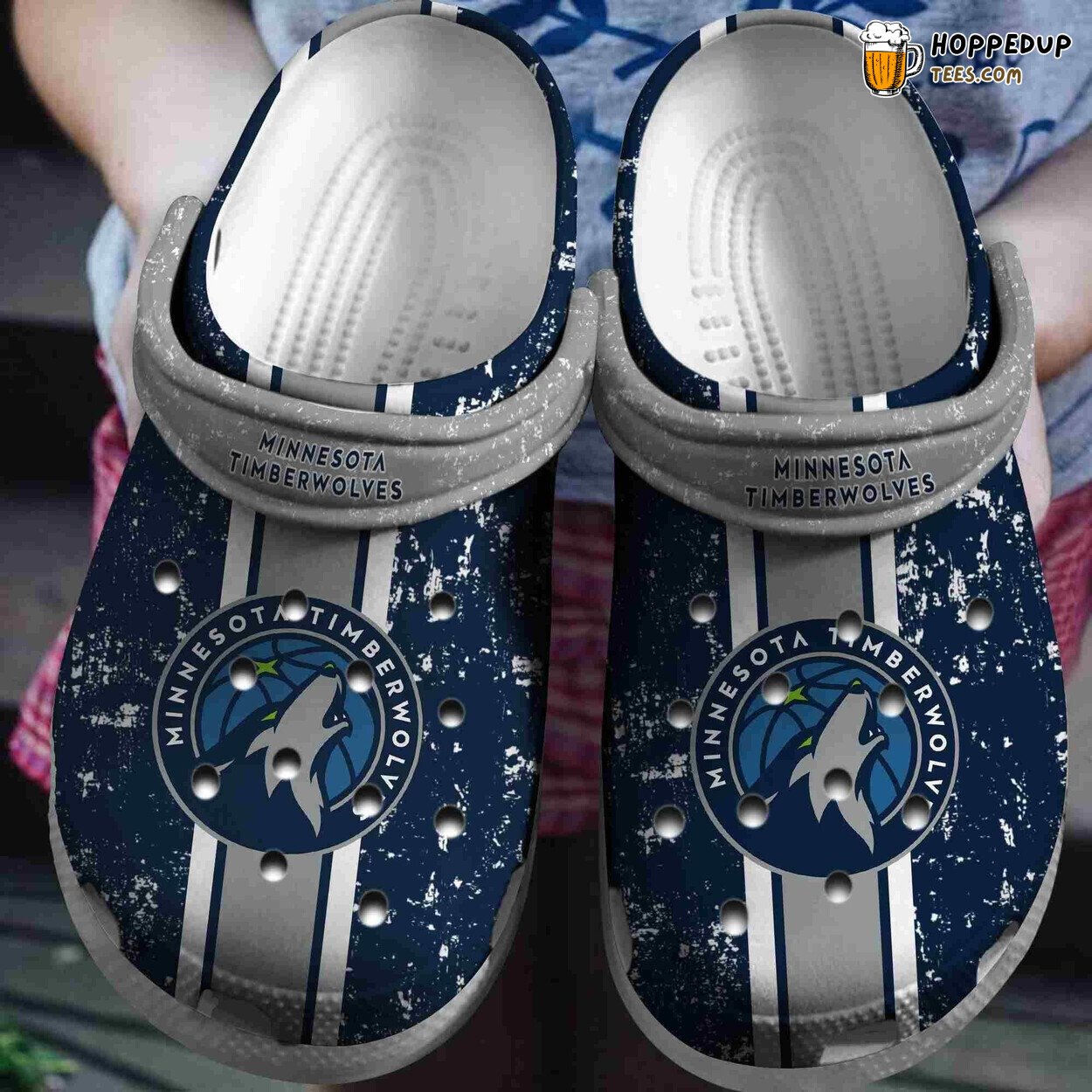 Minnesota Timberwolves Basketball Club Comfort Clogs Shoes Style