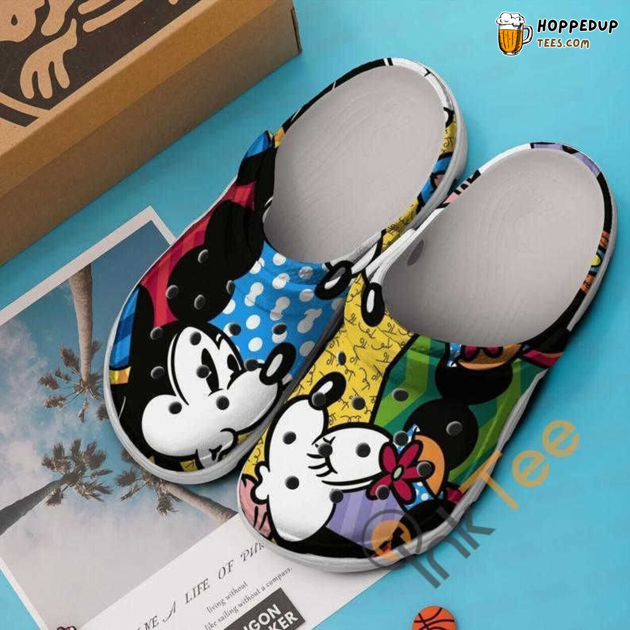 Minnie and Mickey Mouse Inspired Unique Comfortable Clogs