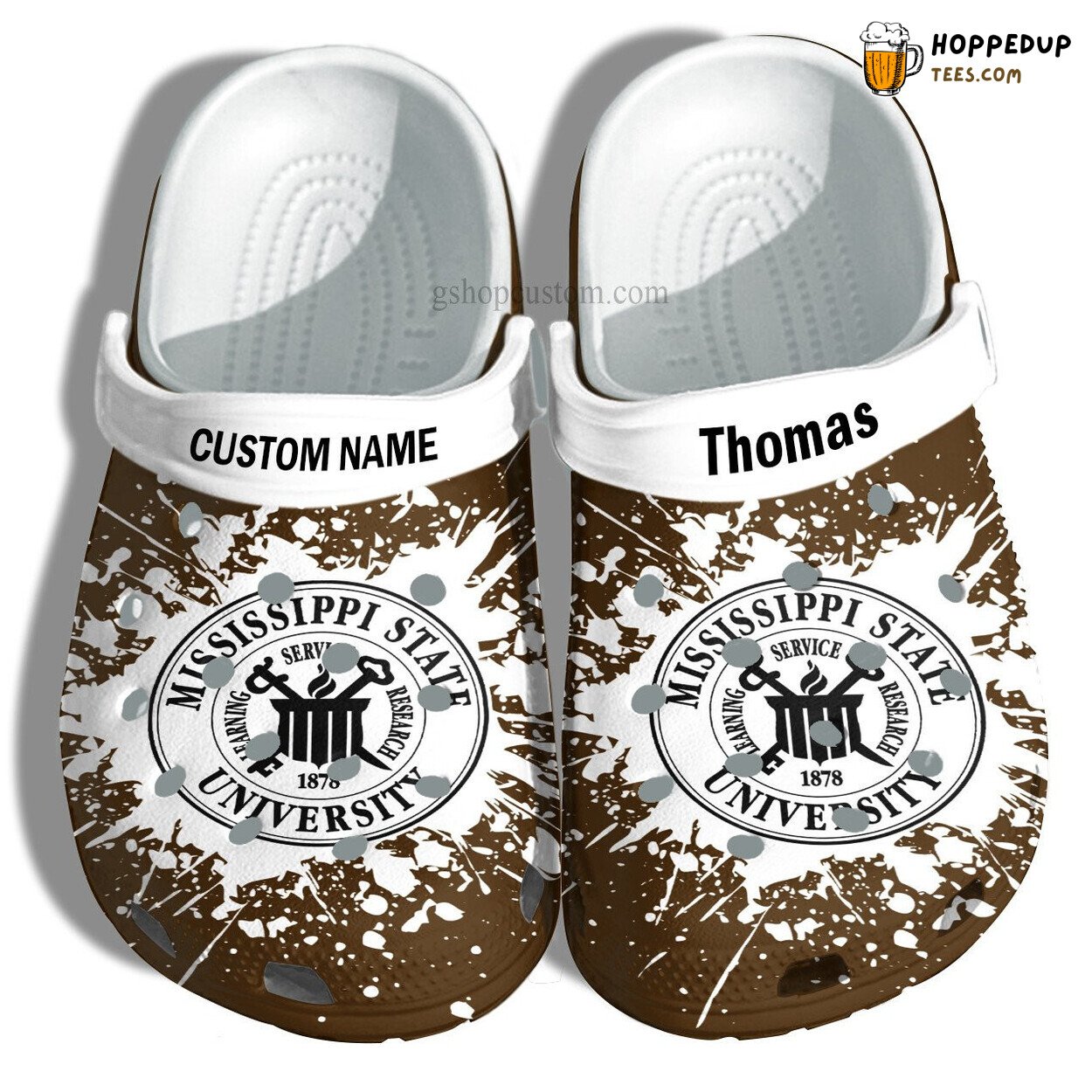 Mississippi State University Grad Gift Custom Croc Shoes Admission