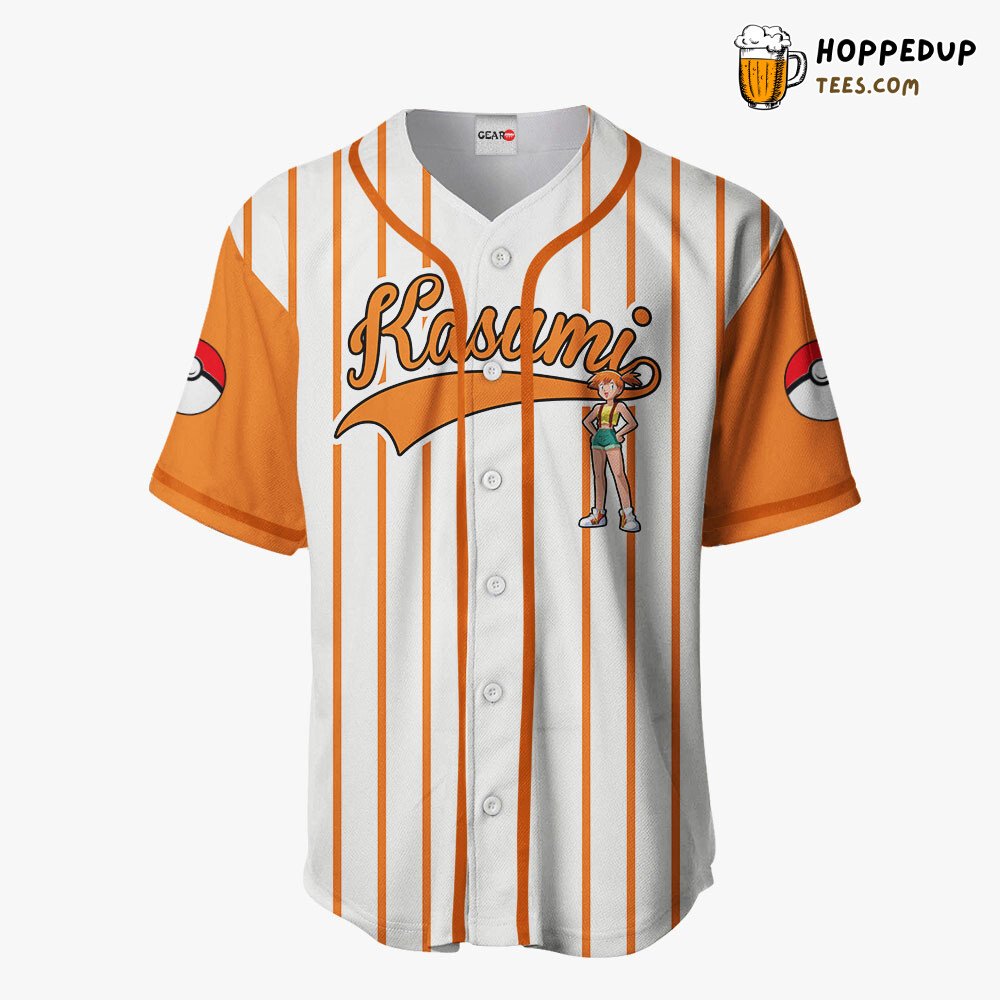 Misty Kasumi Unique Baseball Jersey Collection Distinctive Design Edition Style