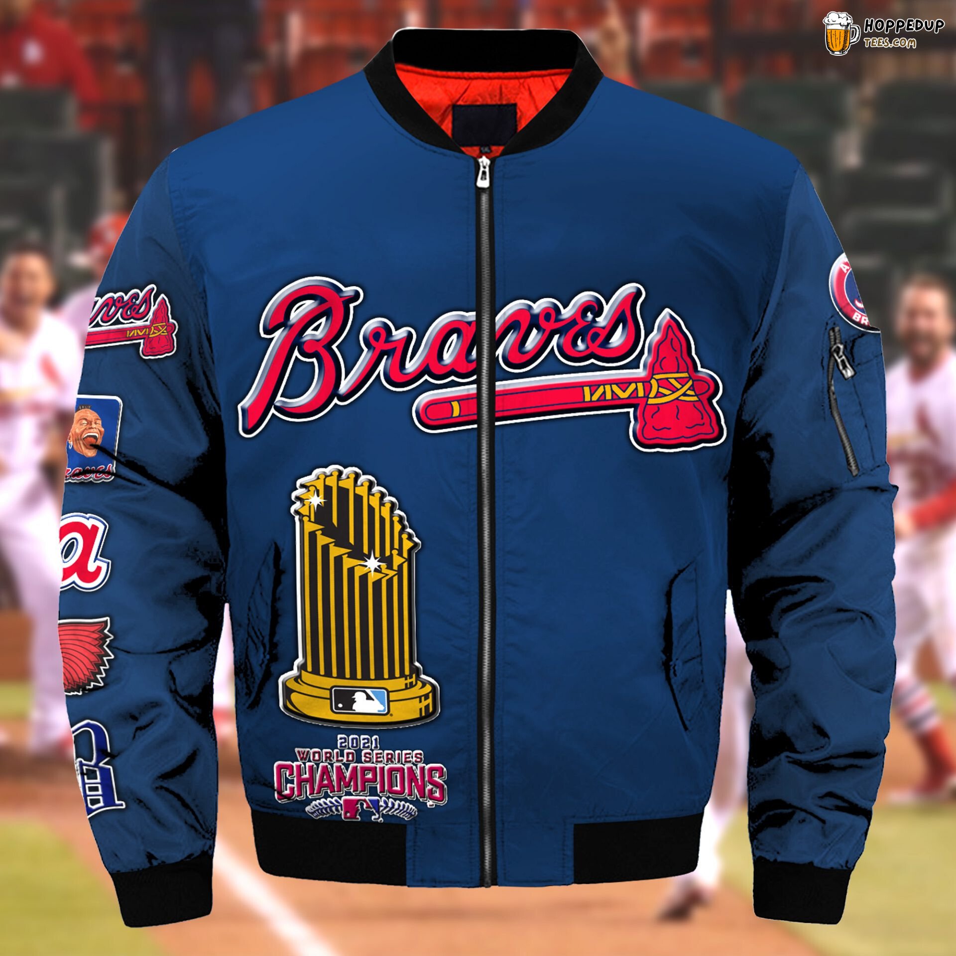 MLB Atlanta Braves World Series 2021 Champions Bomber Jacket