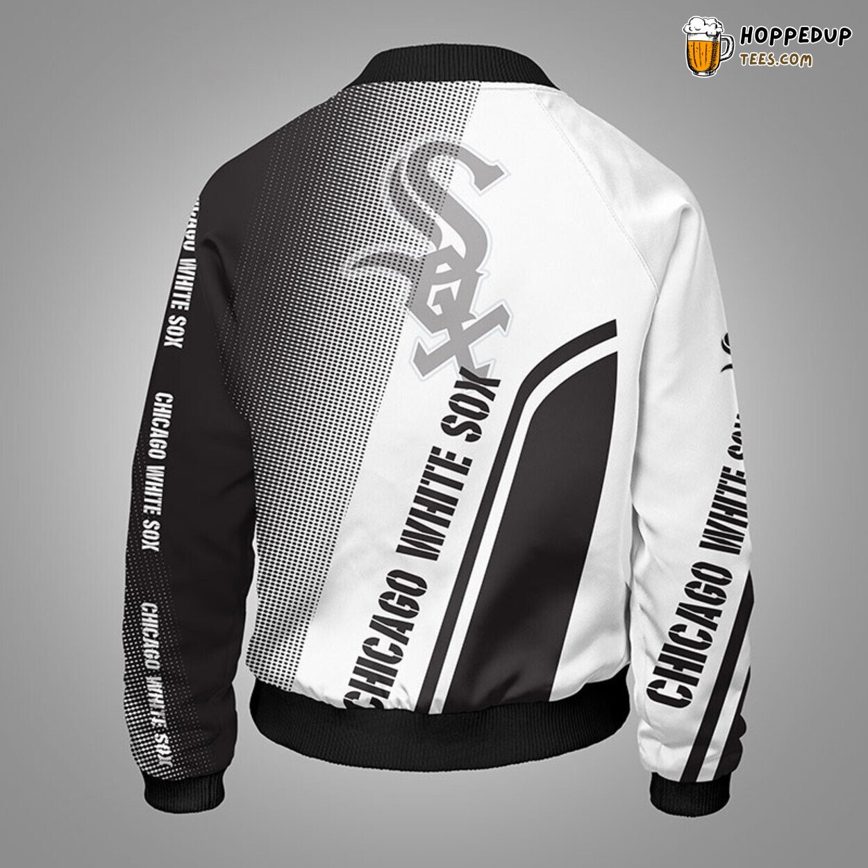 MLB Chicago White Sox Classic Black Premium Bomber Jacket Design